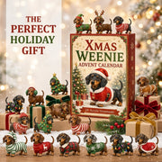 Xmas Weenie Advent Calendar For Dachshund Lovers