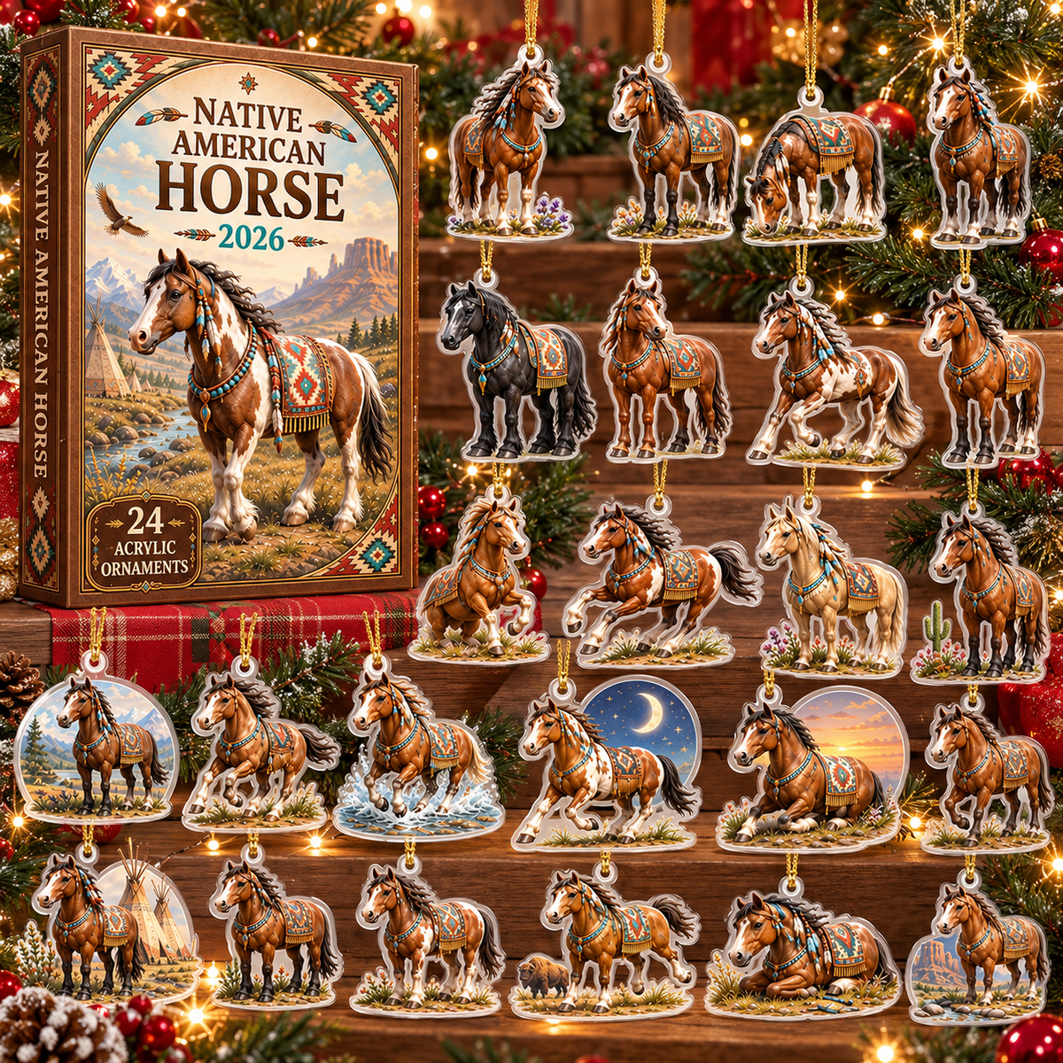 24 Days of Day of Native American Horses - 2026 Advent Calendar