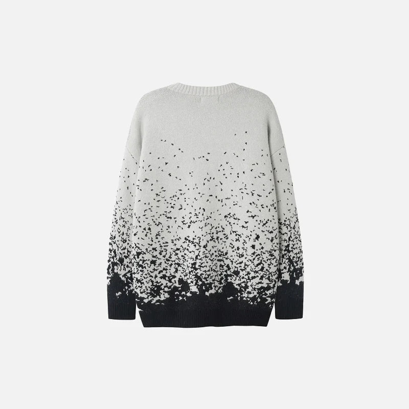 Y2K Sesame Jacquard Sweater