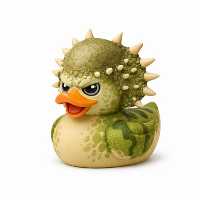 Pachycephalosaurus Cosplay Rubber Duck Figurine