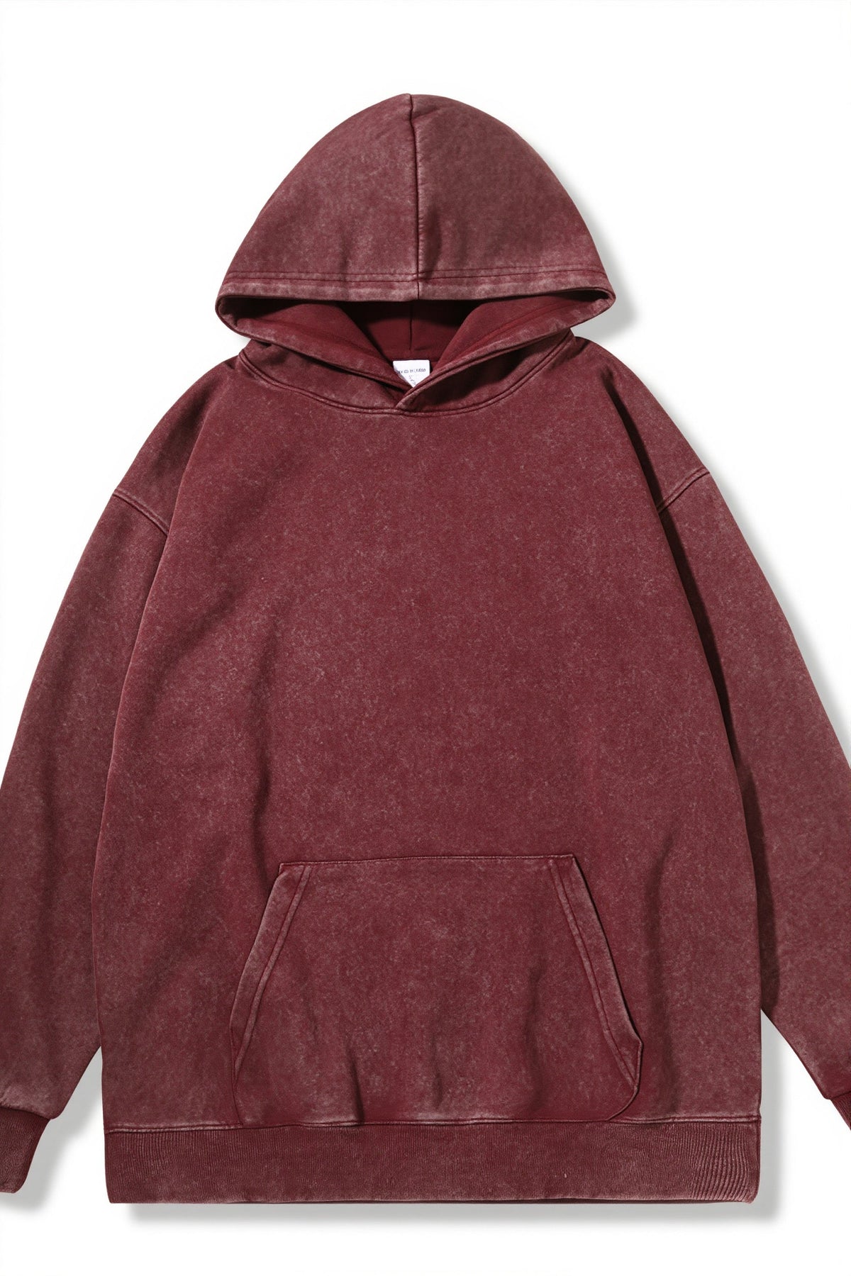 Retro Washed Oversized Pullover Hoodie
