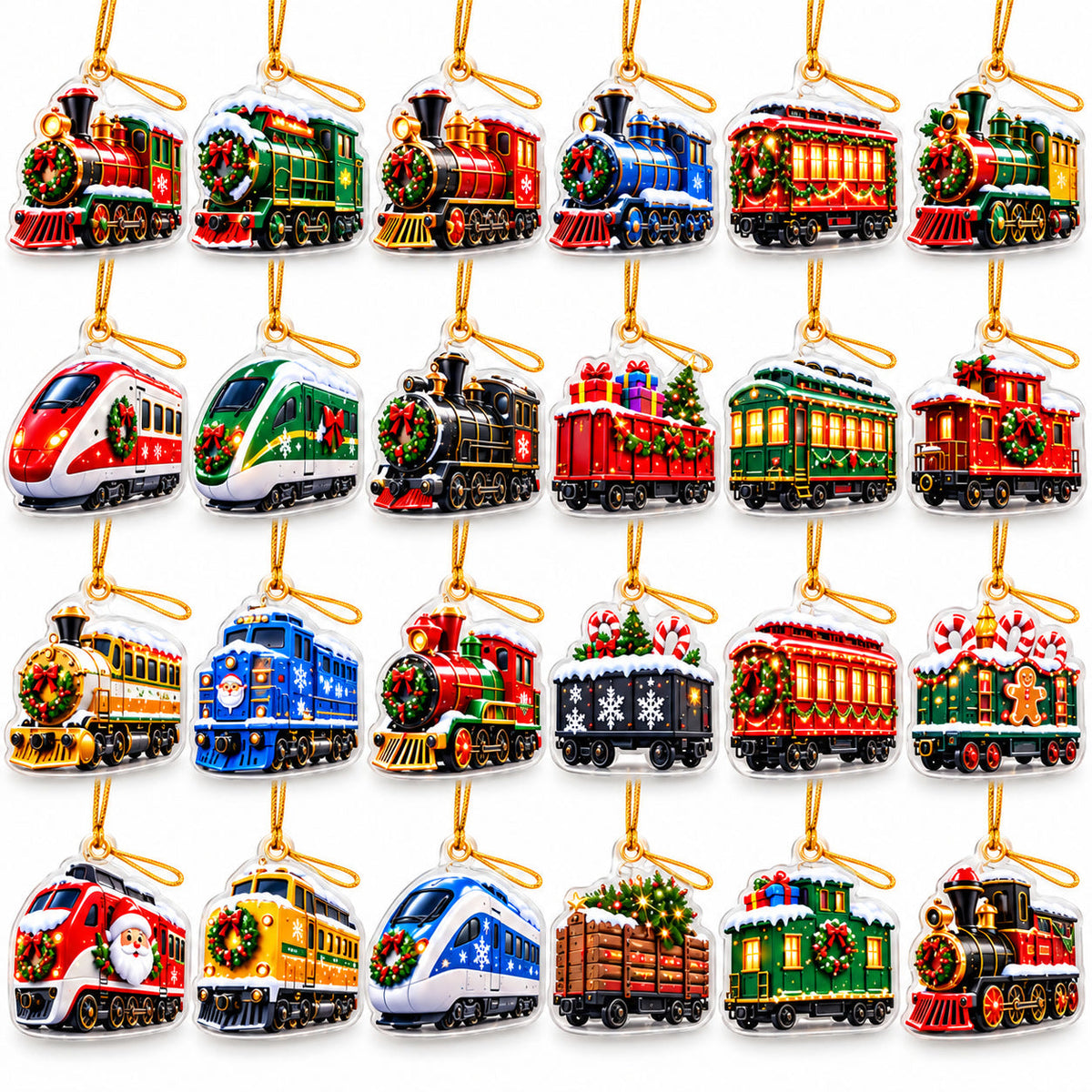 The North Pole Express Countdown - Personalized Christmas Advent Calendar