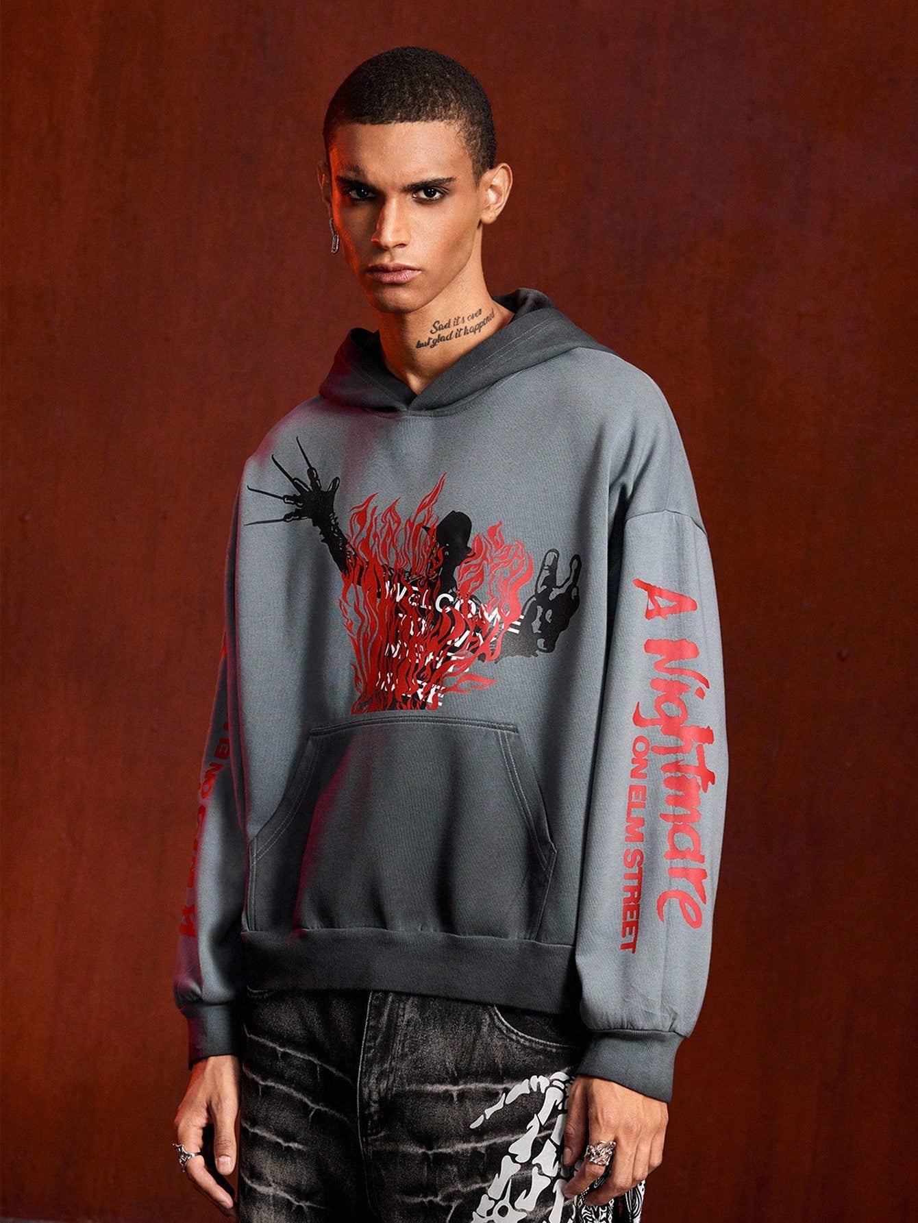 A Nightmare on Elm Street Vintage Graphic Hoodie