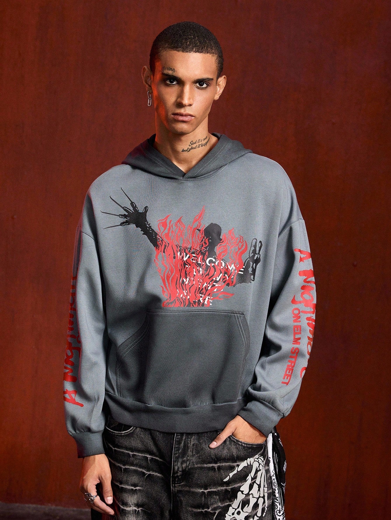 A Nightmare on Elm Street Vintage Graphic Hoodie