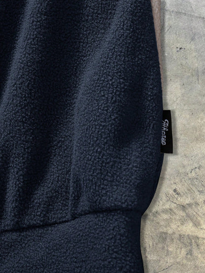 Loose Fit Knit Long Sleeve Pullover Sweatshirt