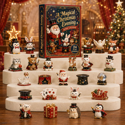 CHRISTMAS KICKOFF 40% OFF - A Magical Christmas Evening Advent Calendar 2026 - 24-Day Festive Countdown, Acrylic Charms Blind Box - Gift For Magic Lovers AC0TH217