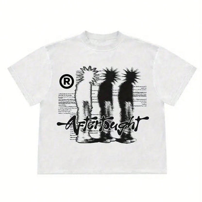 Afterthought Graphic White Tee