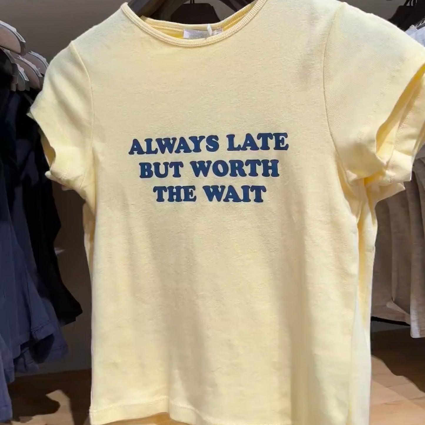 Always Late Graphic T-Shirt
