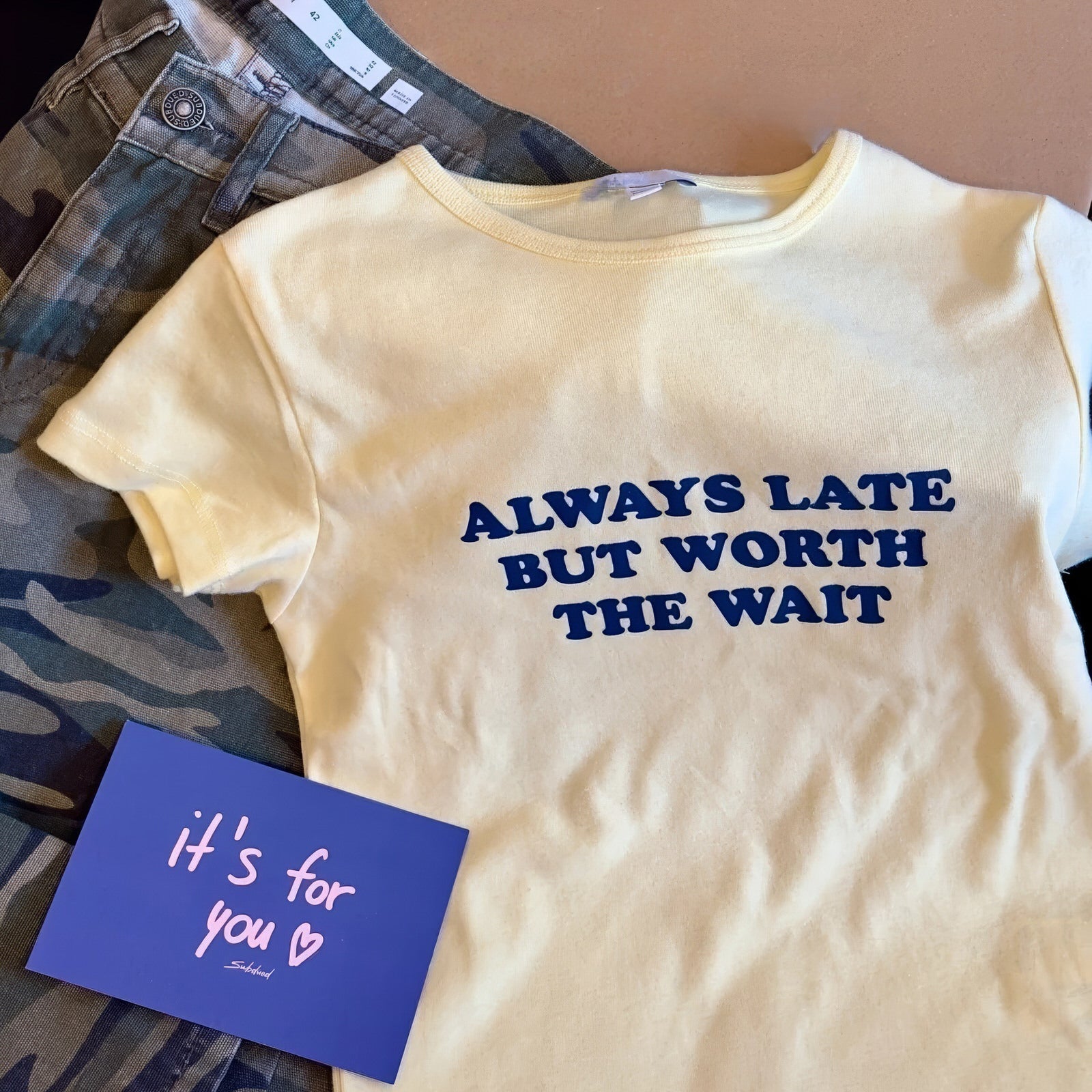 Always Late Graphic T-Shirt