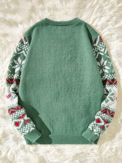 Anewsta Men’s Christmas Pattern Sweater