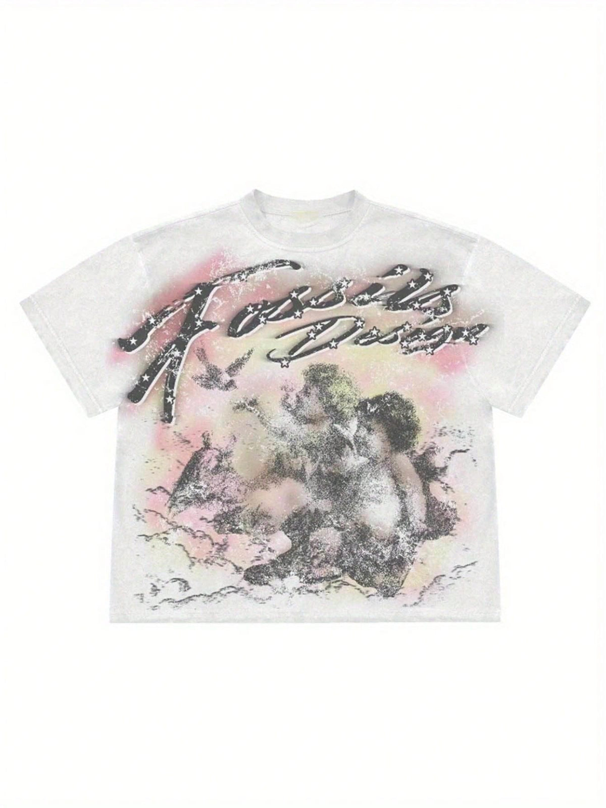 Angel Graphic Oversized T-Shirt