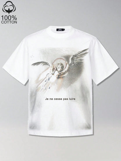 Angel Vintage Graphic Dark Romance Tee