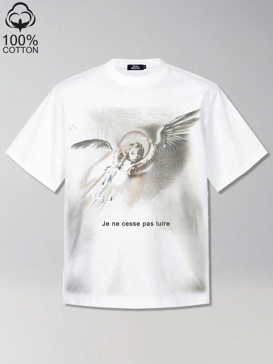 Angel Vintage Graphic Dark Romance Tee
