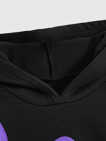 Avant Bizarre Skeleton Rabbit Ear Hoodie