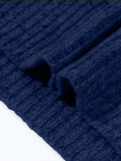 Winter New Arrivals Men's Wear Minimalist Solid Colors Casual Sweater