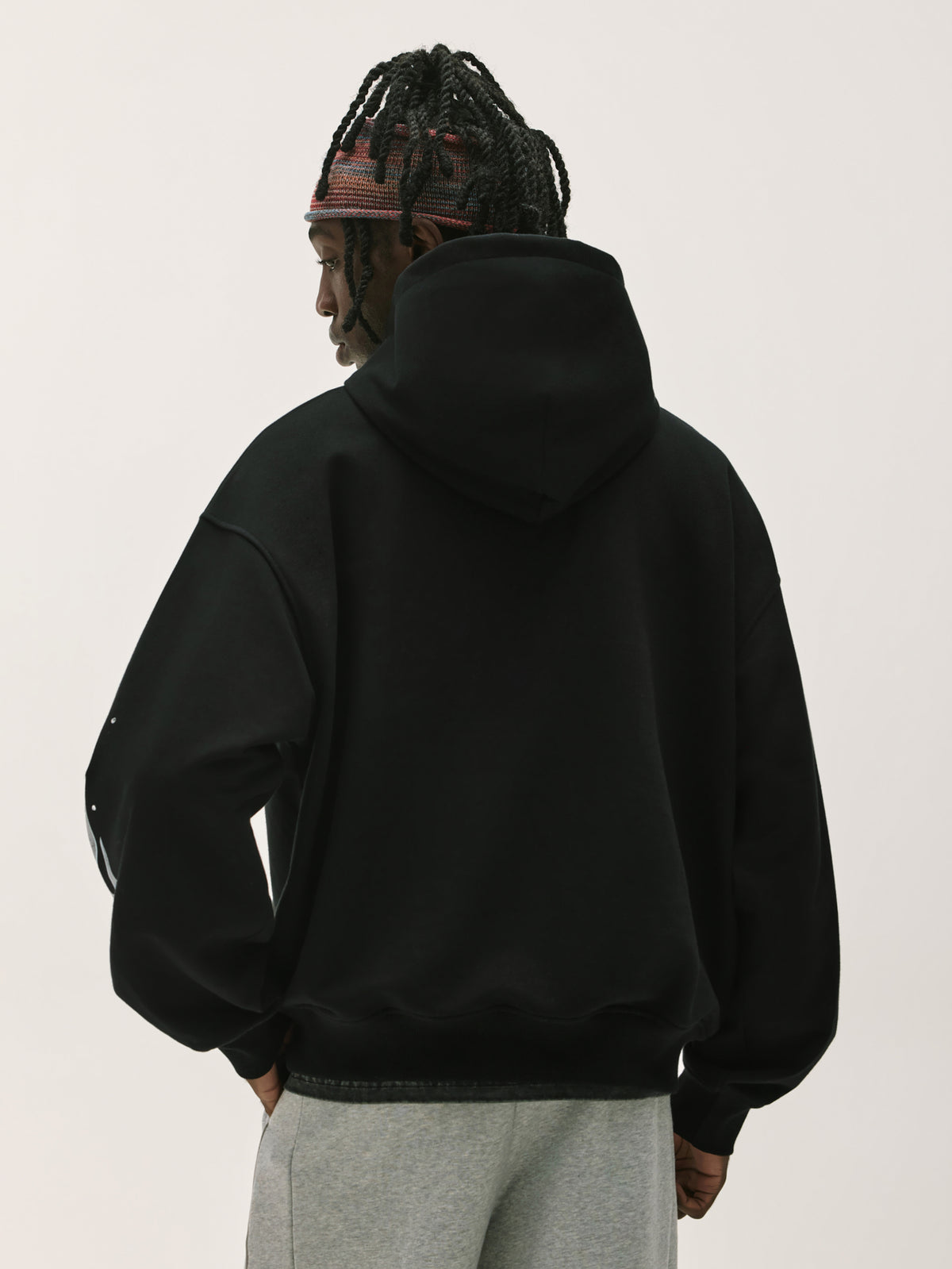 Baseblock Black Flame Hoodie Men's