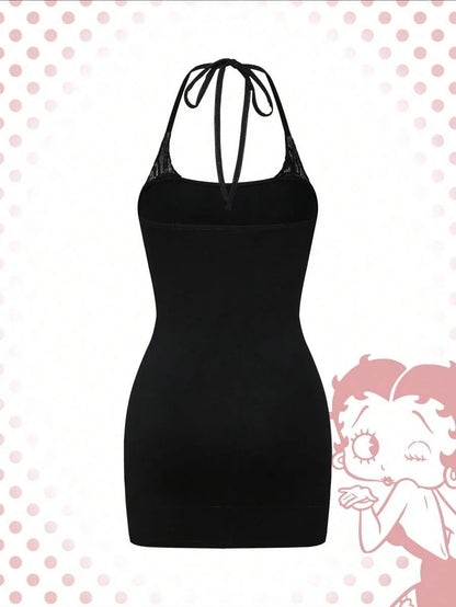 Betty Boop Gothic Asymmetrical Palace Skirt