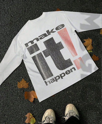 Bless The Path Graphic Long Sleeve Shirt
