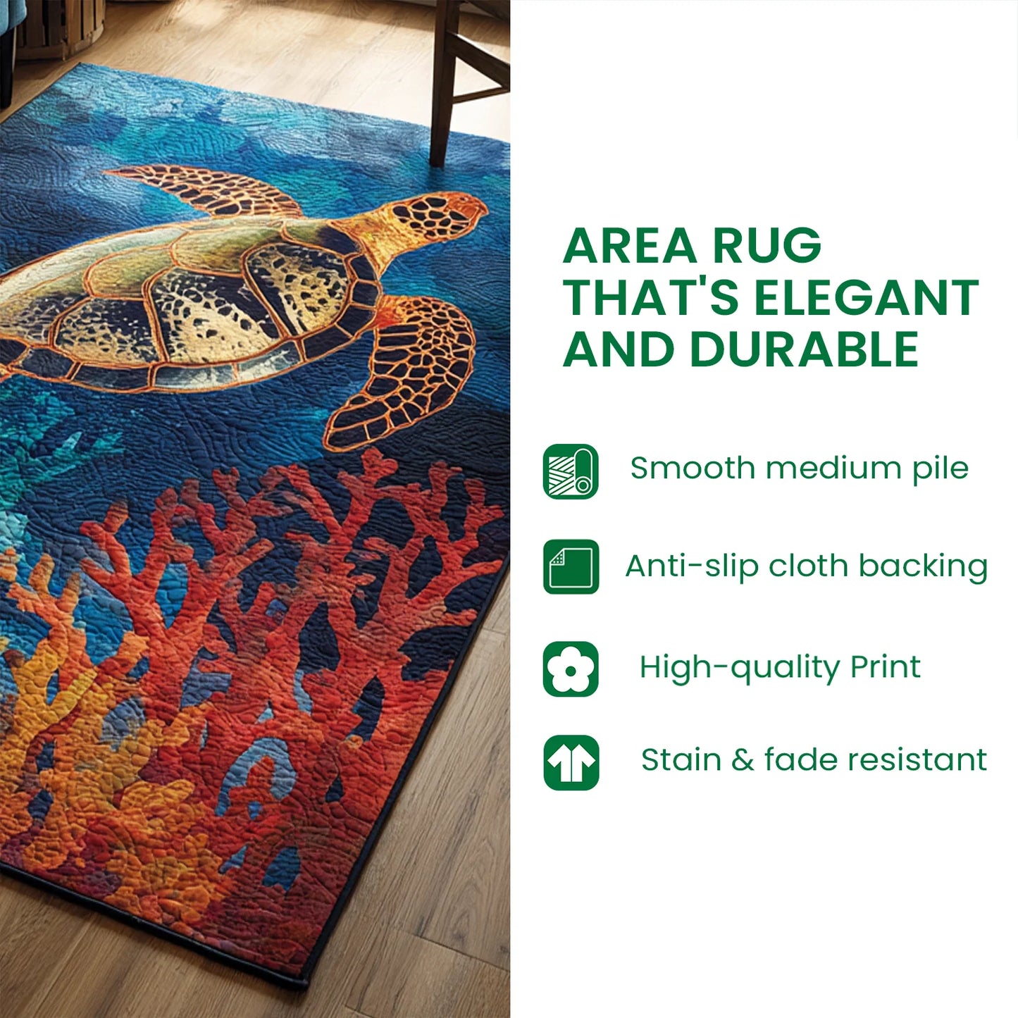 Bone Chiller Halloween Skeleton Area Rug