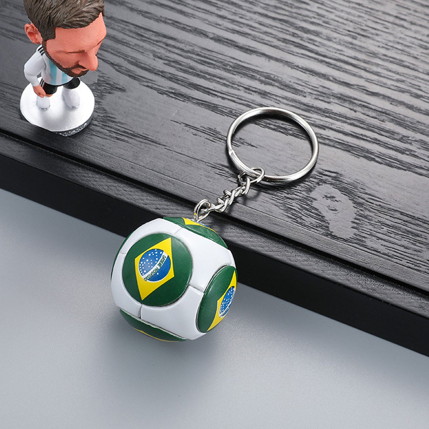 World Cup 2026 Football National Flag Keychains