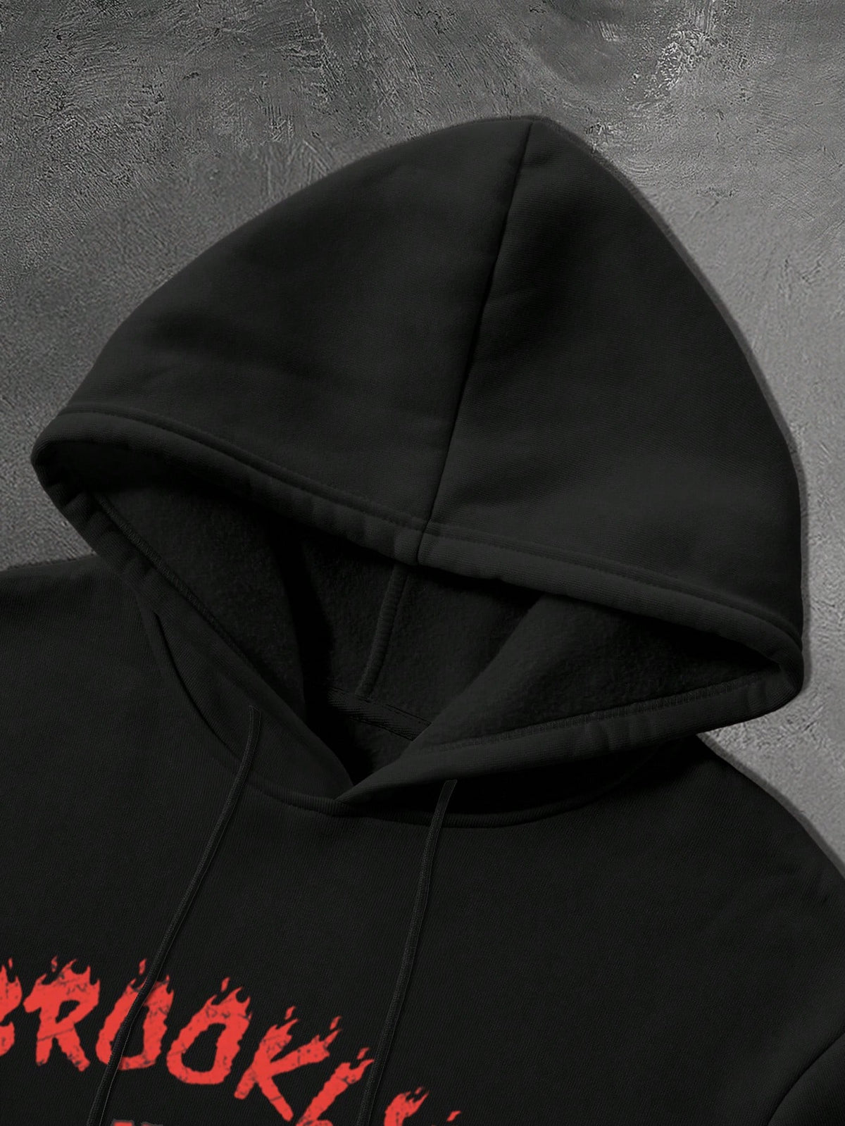 Brooklyn Skull Gang Graphic Black Hoodie
