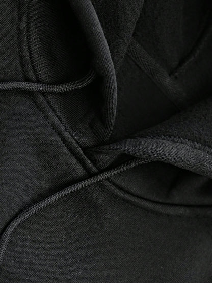 Brooklyn Skull Gang Graphic Black Hoodie