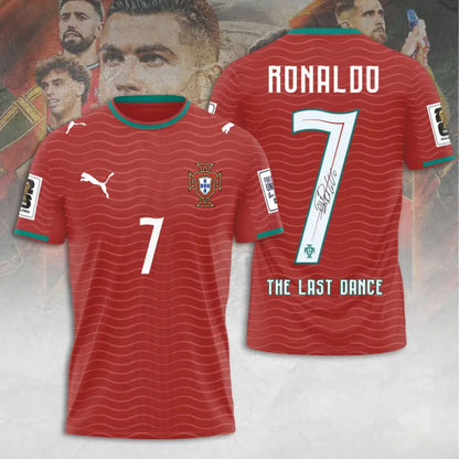 CR7 Ronaldo Portugal The Last Dance Fan Jersey