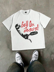 Call On Jesus Christian Vintage T-Shirt