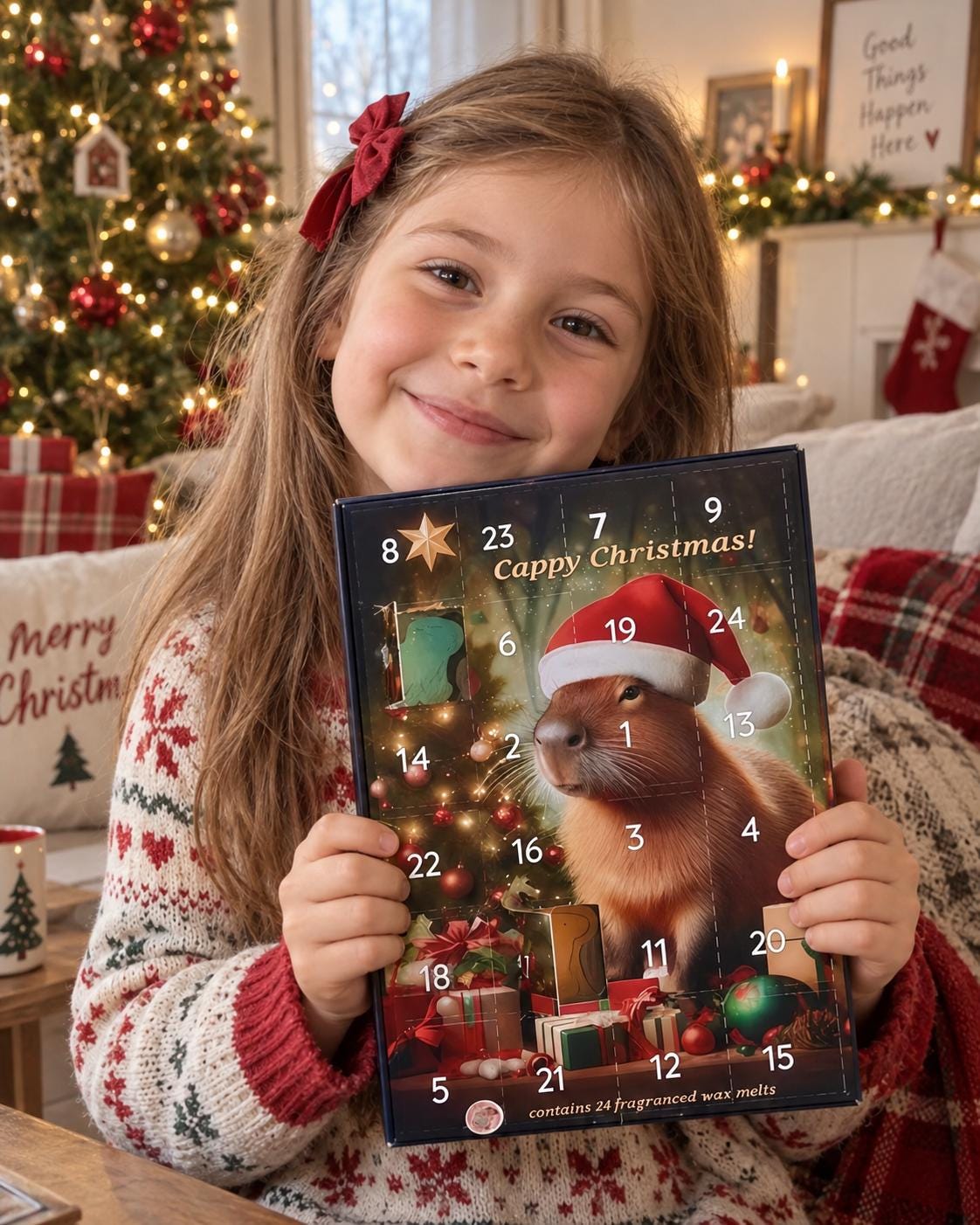 Capybara Christmas Advent Calendar 2026