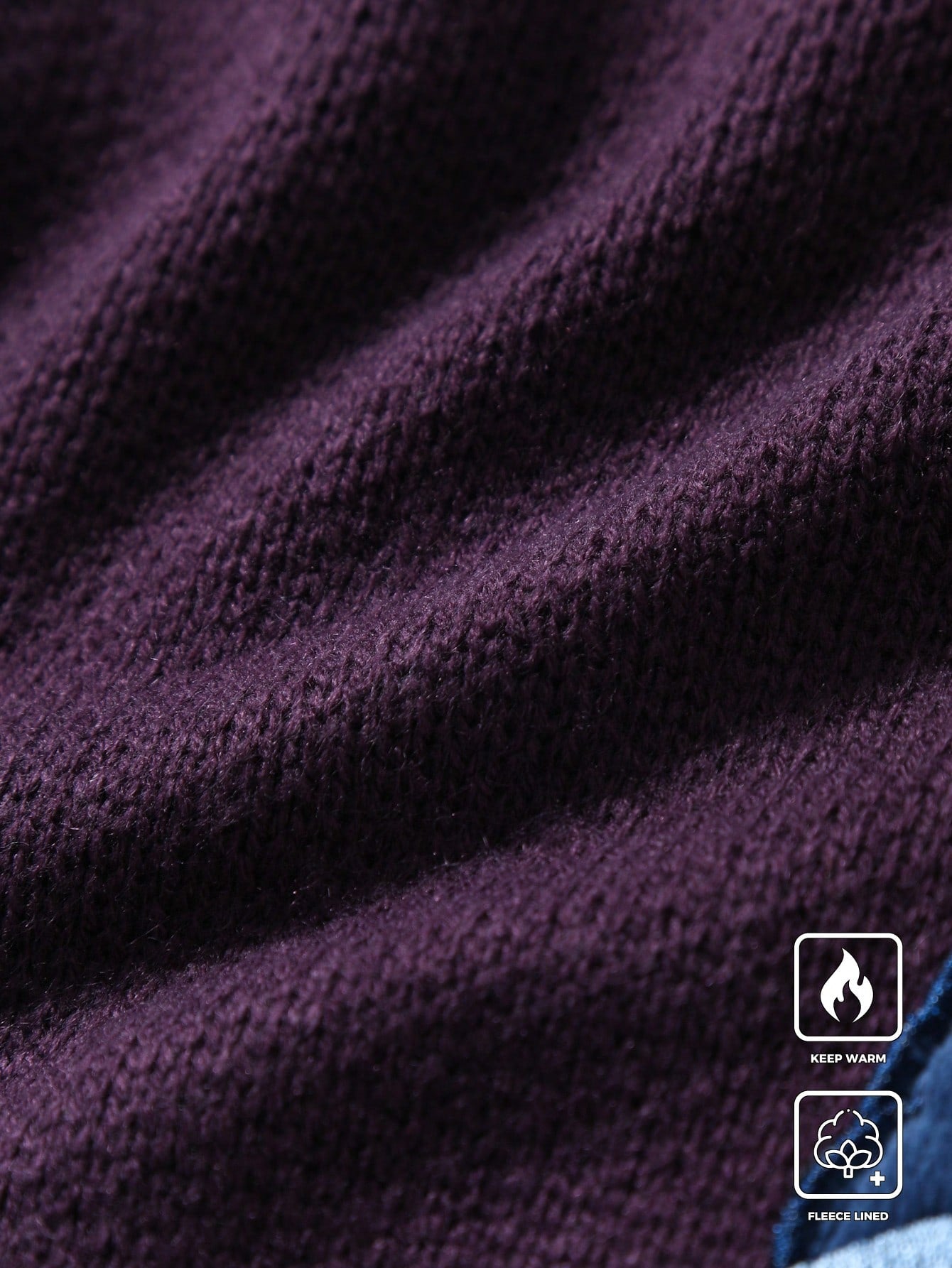 Claim Dot Men’s Cartoon Bear Embroidered Crew Neck Sweater