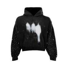 Dark Web Rhinestone Hoodie