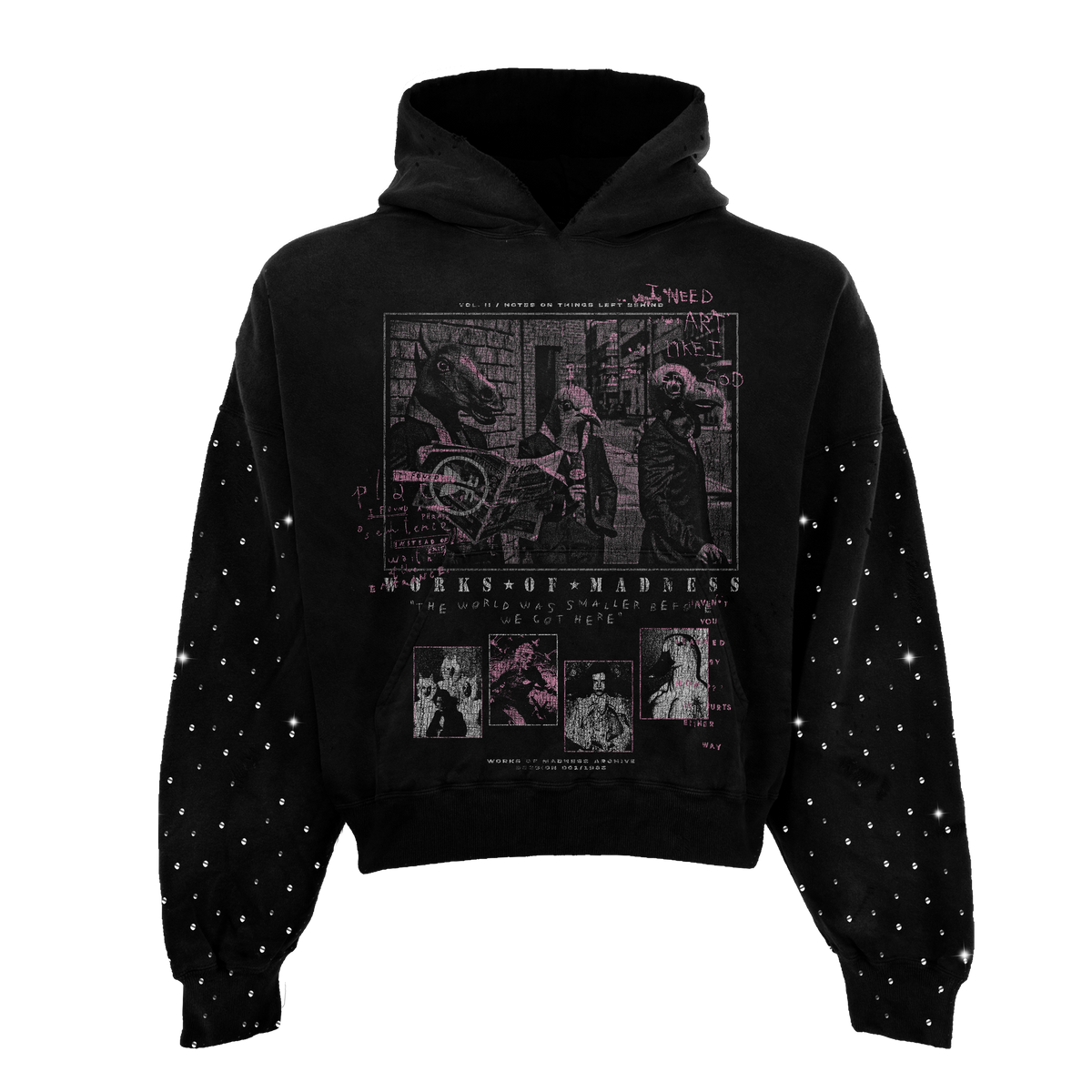 The Congregation Rhinestone Hoodie