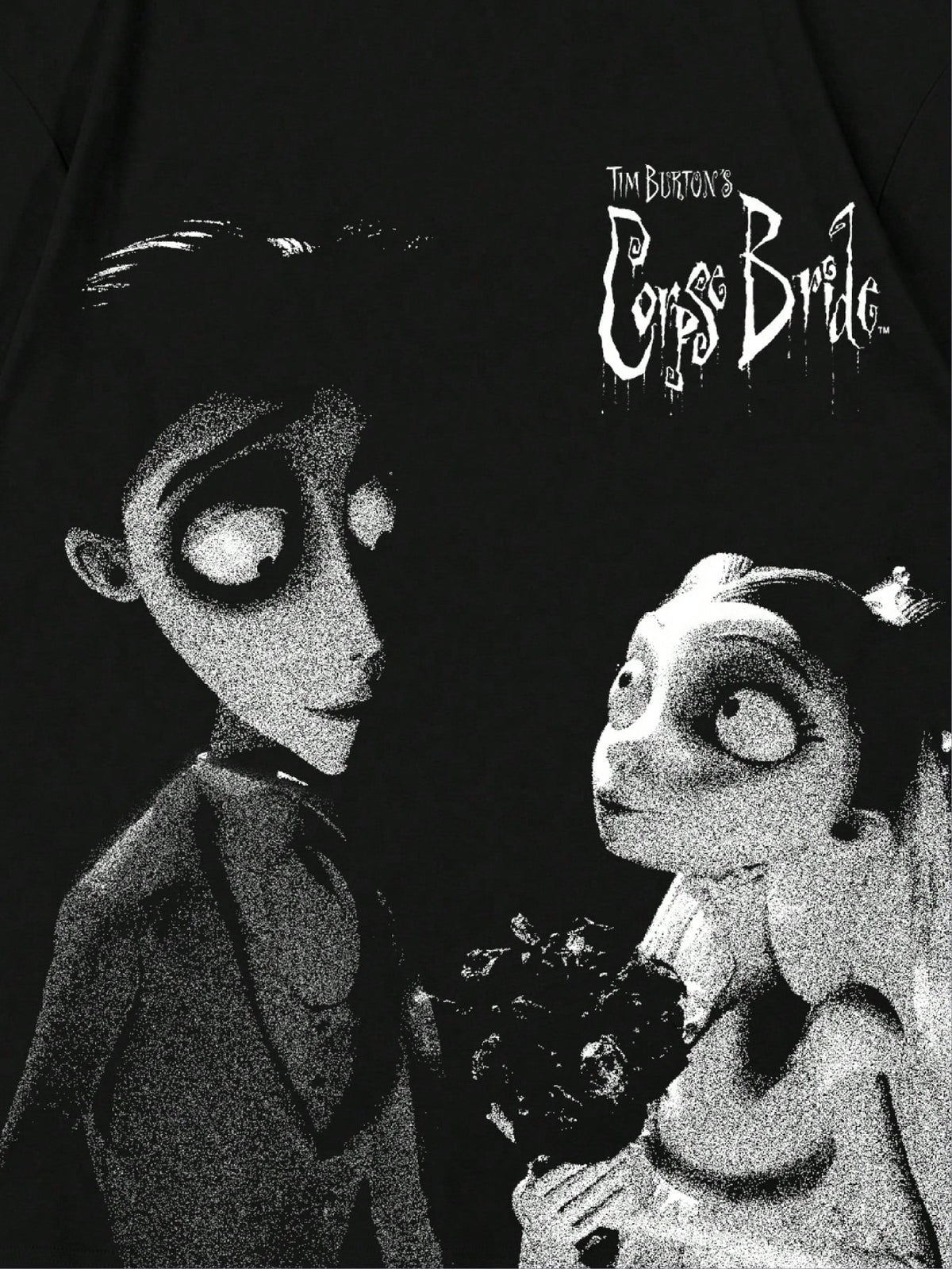 Corpse Bride Graphic Loose T-Shirt