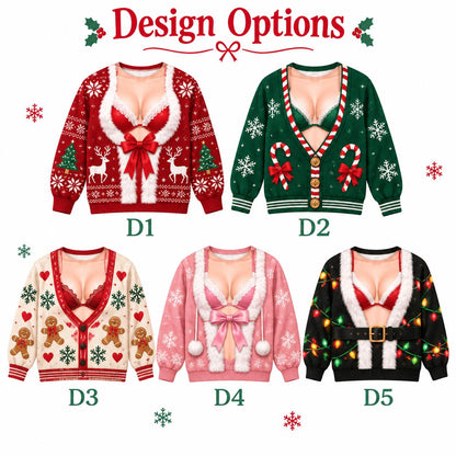 Cozy Christmas Lingerie & Pajama Set