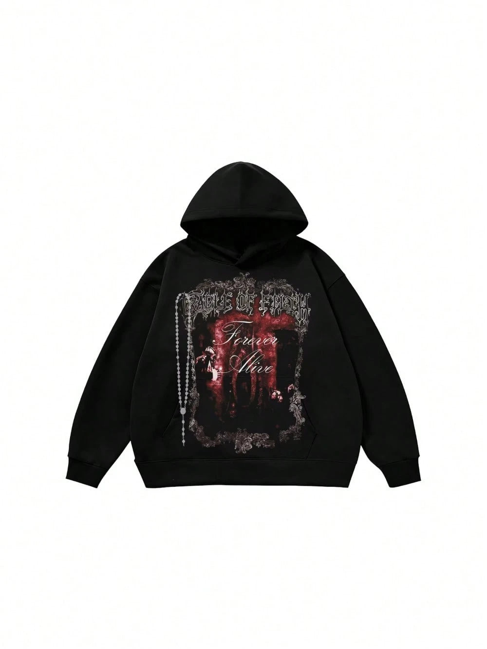 Cradle of Filth Forever Alive Gothic Black Hoodie