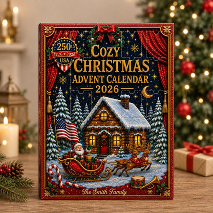 Custom Photo Cozy Christmas Advent Calendar 2026