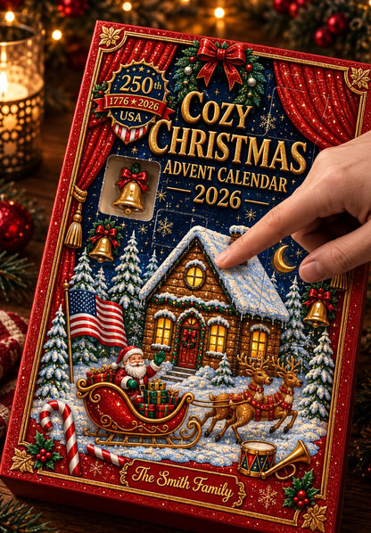 Custom Photo Cozy Christmas Advent Calendar 2026