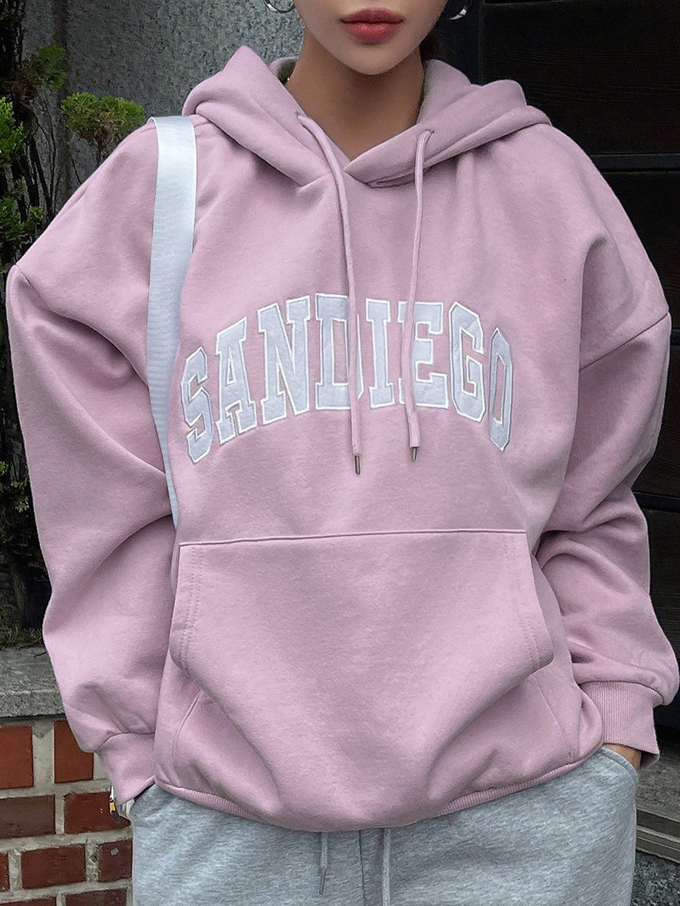 Thermal Lined Hooded Sweatshirt for Women