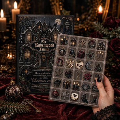 Dark Gothic Christmas Ornament Advent Calendar 2026