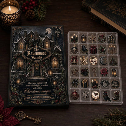 Dark Gothic Christmas Ornament Advent Calendar 2026