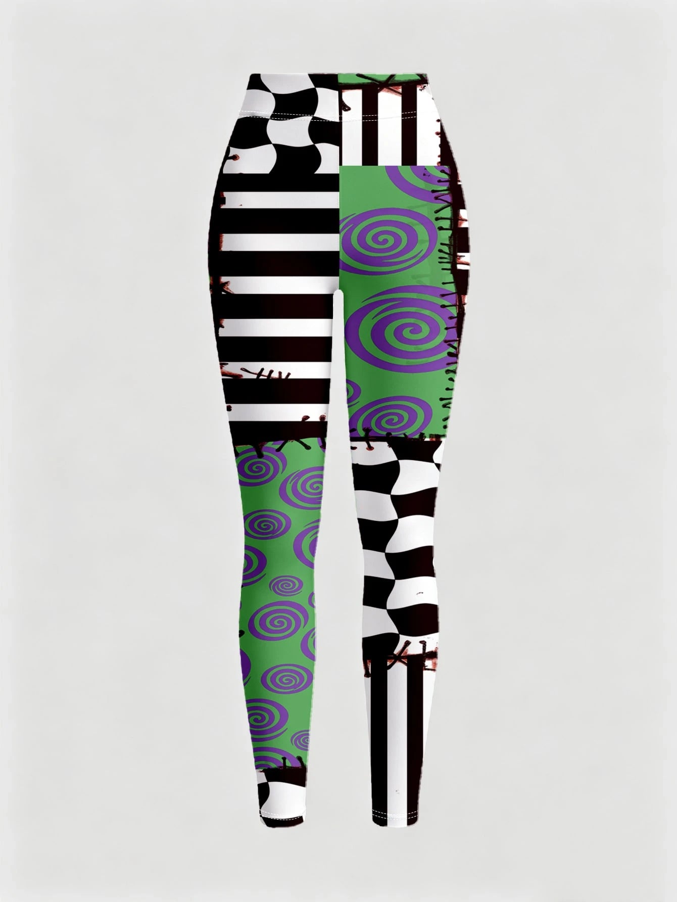 Dark Horror Halloween Tight Leggings