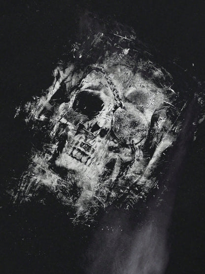 Dark Streetwear Skull Graphic Tee