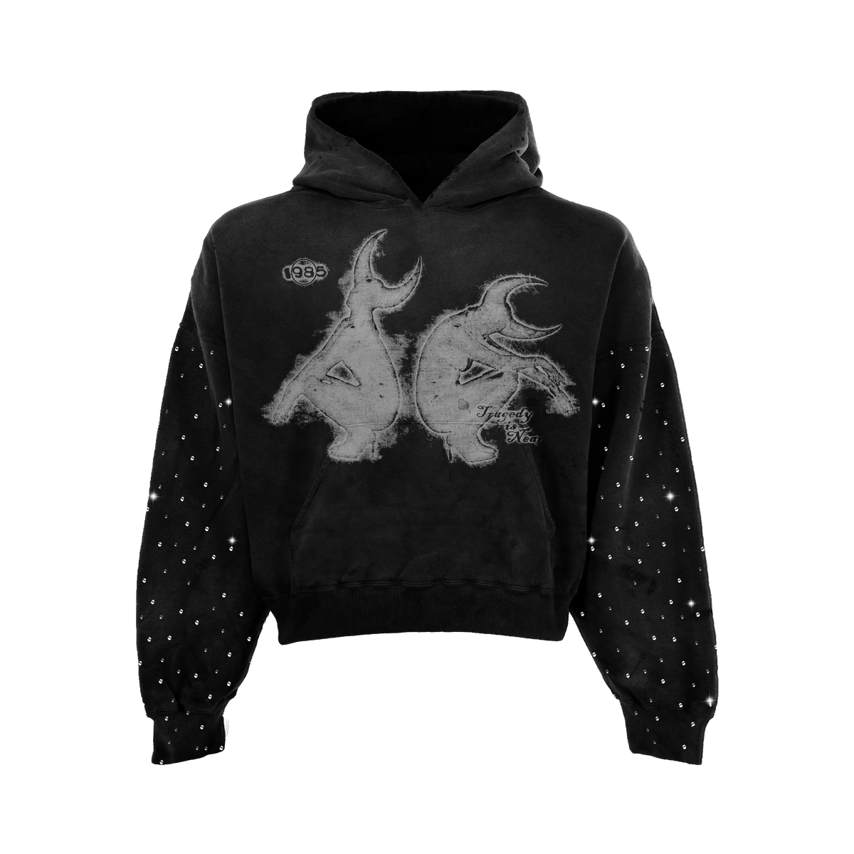 Demons Rhinestone Hoodie