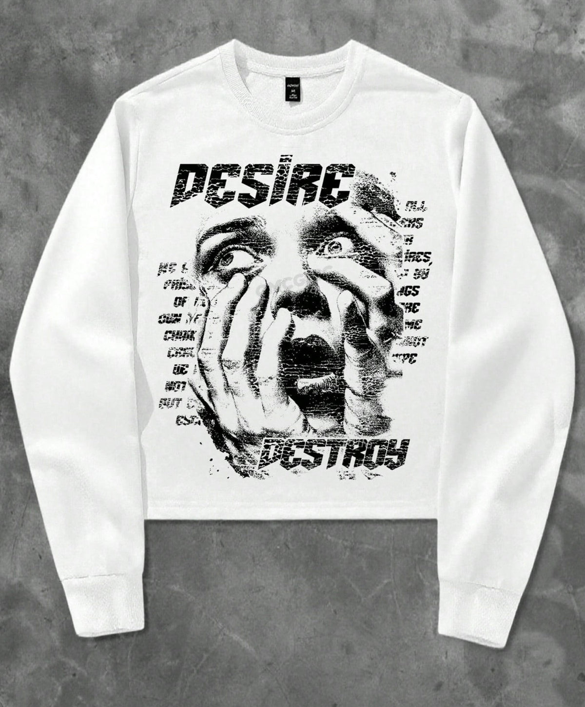 Desire Destroy Graphic Sweatshirt