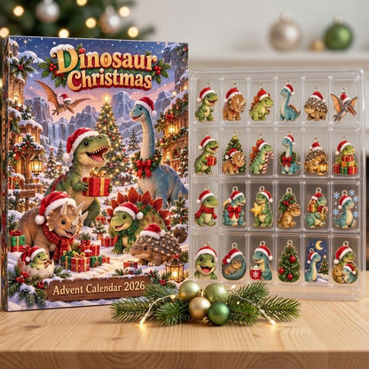 Dinosaur Christmas Advent Calendar 2026