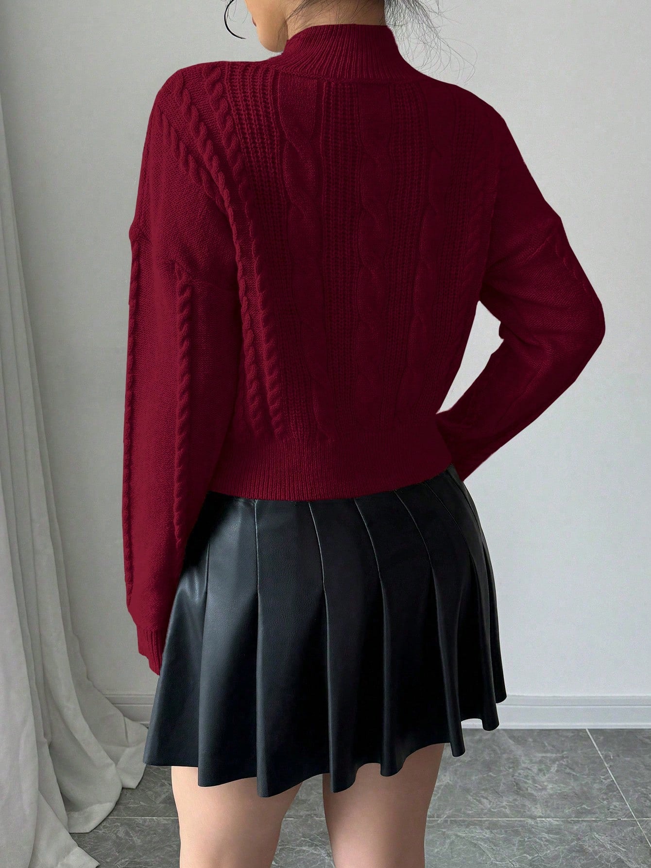 French Bow Knit Soft & Chunky Sweater for Women