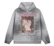 Ashes Faded Distress Hoodie