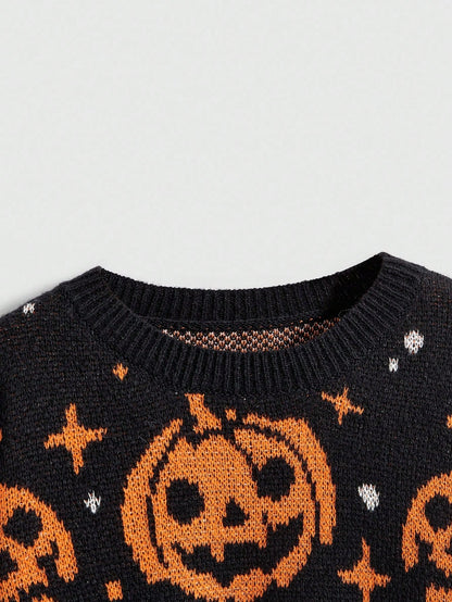 Fairycore Women Skull Knit Sweater