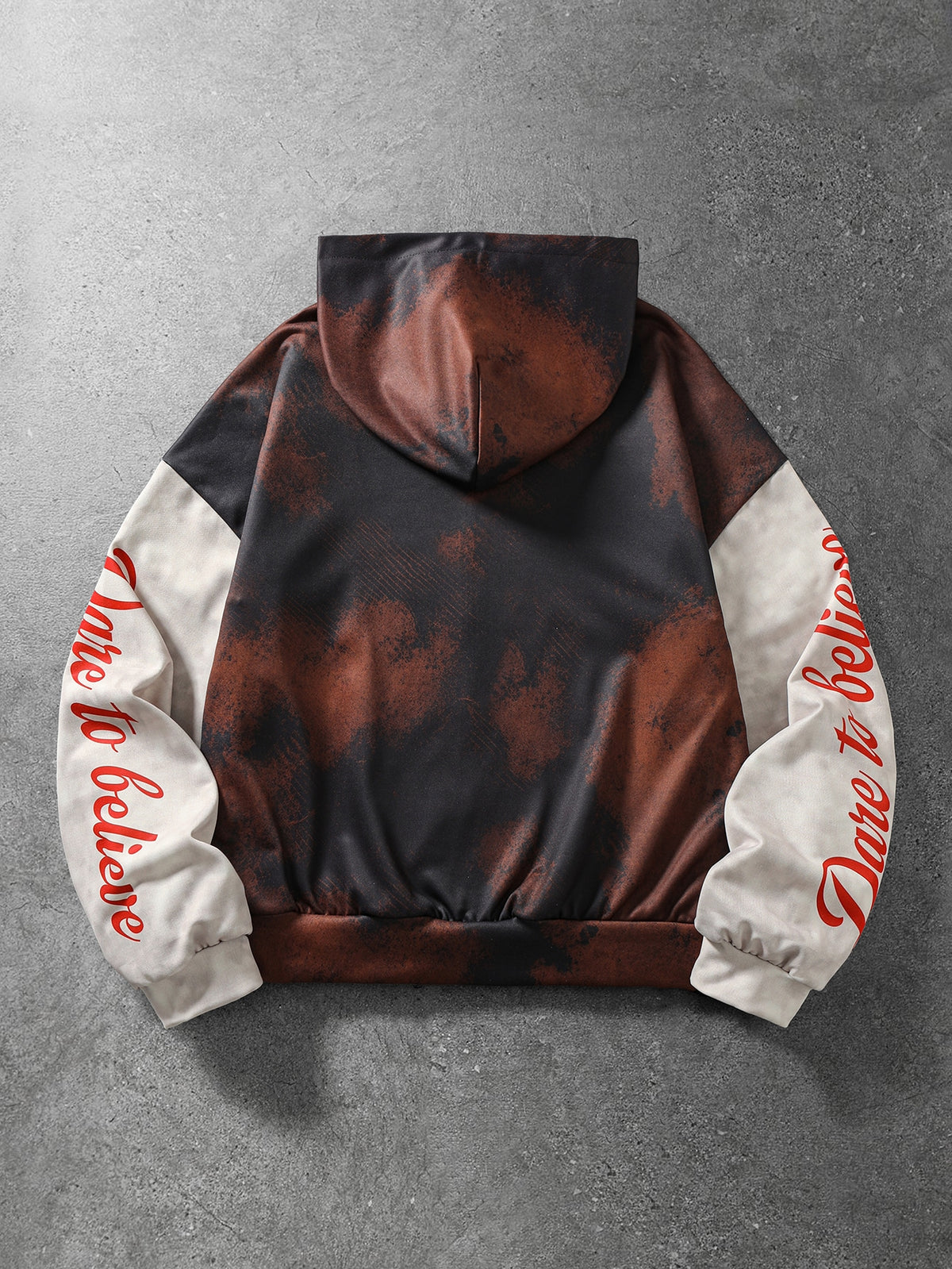 Faith Graphic Jesus Zip Hoodie Polyester