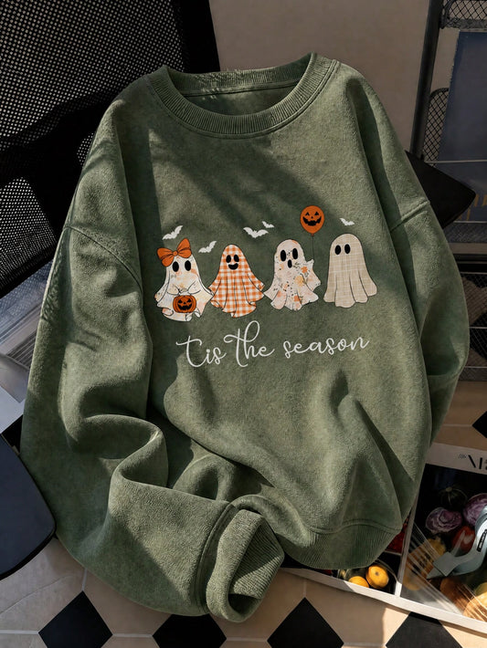 Floral Ghost Country Aesthetic Sweatshirt
